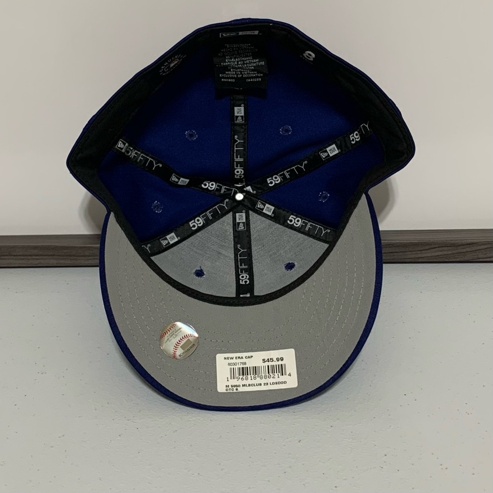 Los Angeles Dodgers New Era Clubhouse Batting Practice 59FIFTY Fitted Hat-New - Picture 5 of 9